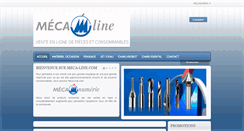Desktop Screenshot of meca-line.com